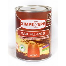 Лак нитроцеллюлозный мебельный НЦ–243 (матовый) 0,8кг